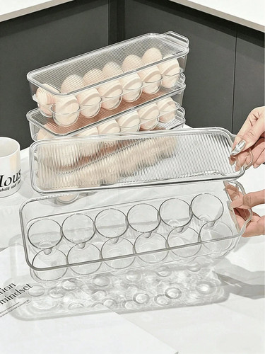 Stackable egg storage box - stackable,