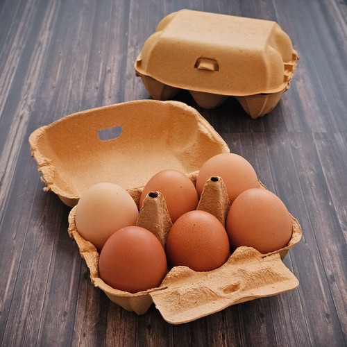 Henpac brown egg - henpac, box,