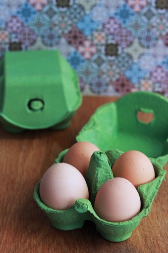 Henpac green egg boxes fits - 4-egg,