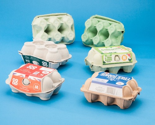 Egg cartons half dozen - cartons,
