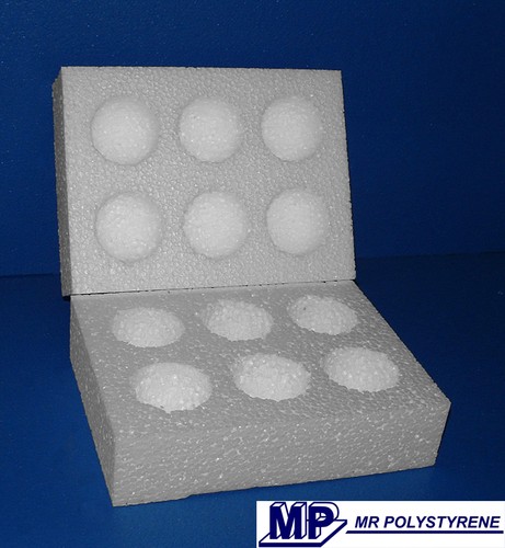 Polystyrene egg boxes - 10,