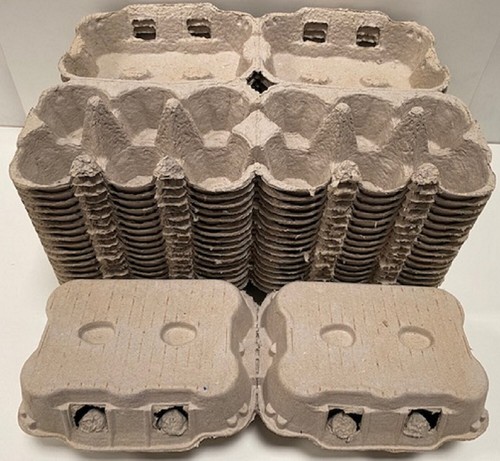 Grey egg boxes 6 1 - boxes, 2