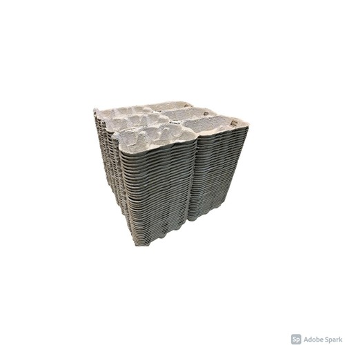 200 grey egg box cartons - 200,